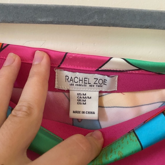 Rachel and Zoe Vibrant Halter Two Piece Set Crop Top Midi Skirt Jungle Floral - Picture 5 of 8